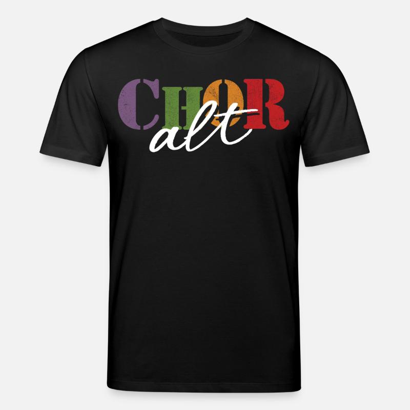 Chor Alt - Stanley/Stella Unisex Bio-T-Shirt CREATOR  - Schwarz