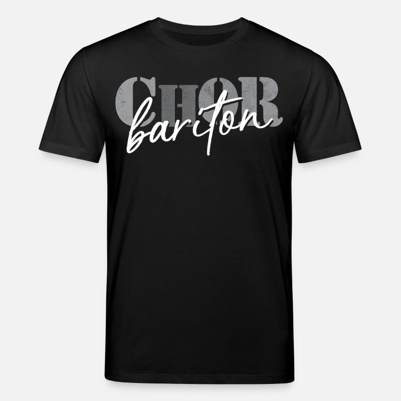 Chor Bariton - Stanley/Stella Unisex Bio-T-Shirt CREATOR - Schwarz