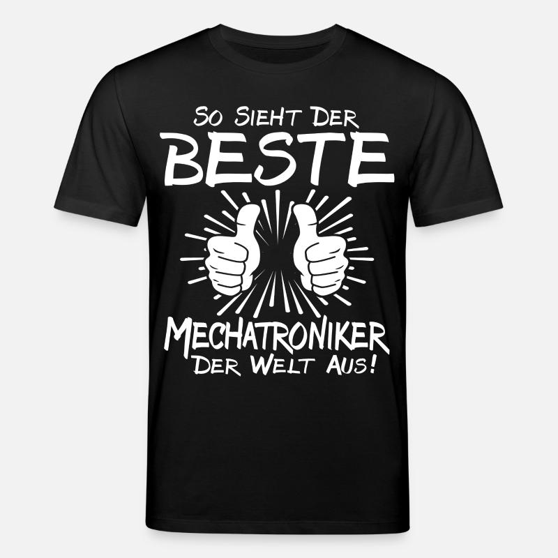Bester Mechatroniker - Stanley/Stella Unisex Bio-T-Shirt CREATOR  - Schwarz