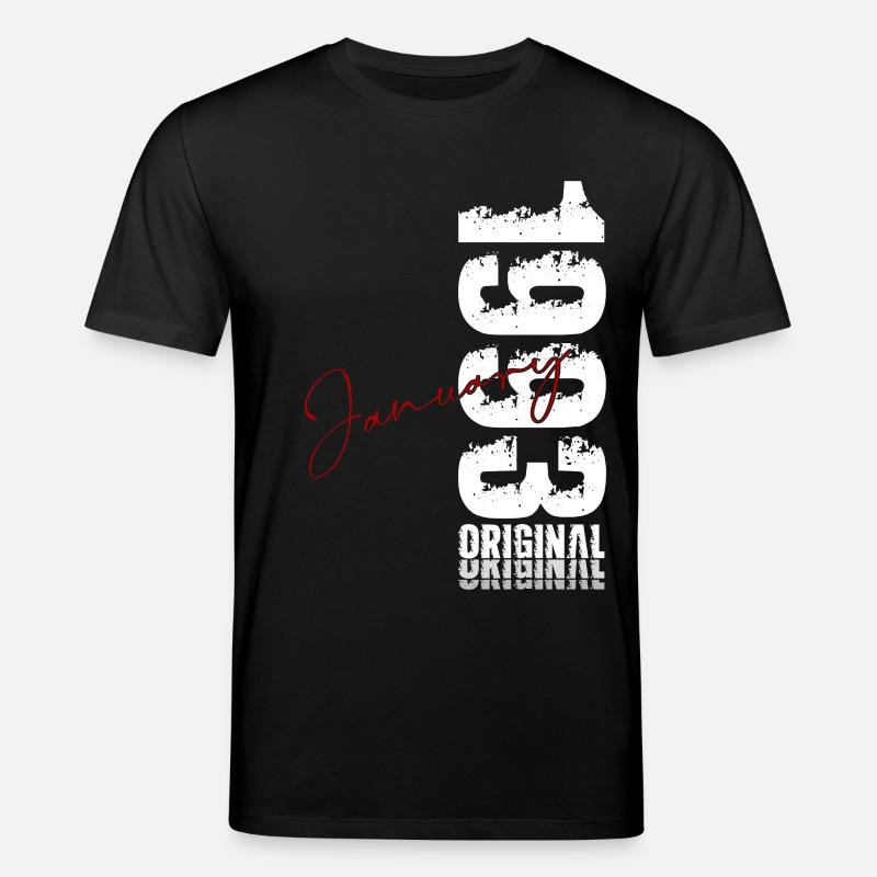 33e anniversaire Original janvier 1993 - T-shirt bio CREATOR Stanley/Stella Unisexe - noir