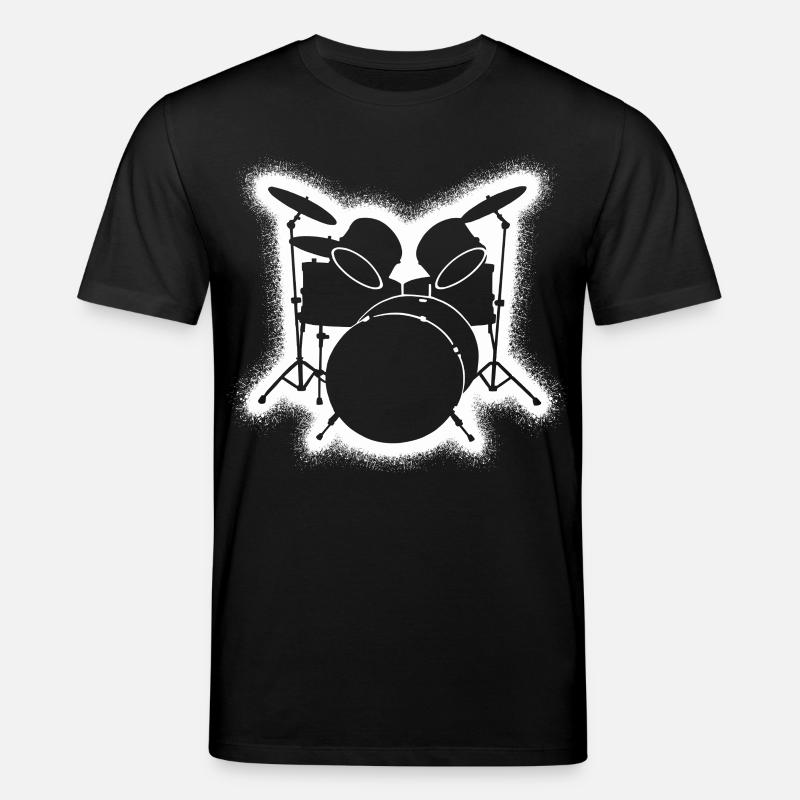 Drums Drummers Drummers - Stanley/Stella CREATOR Unisex Organic T-Shirt - black