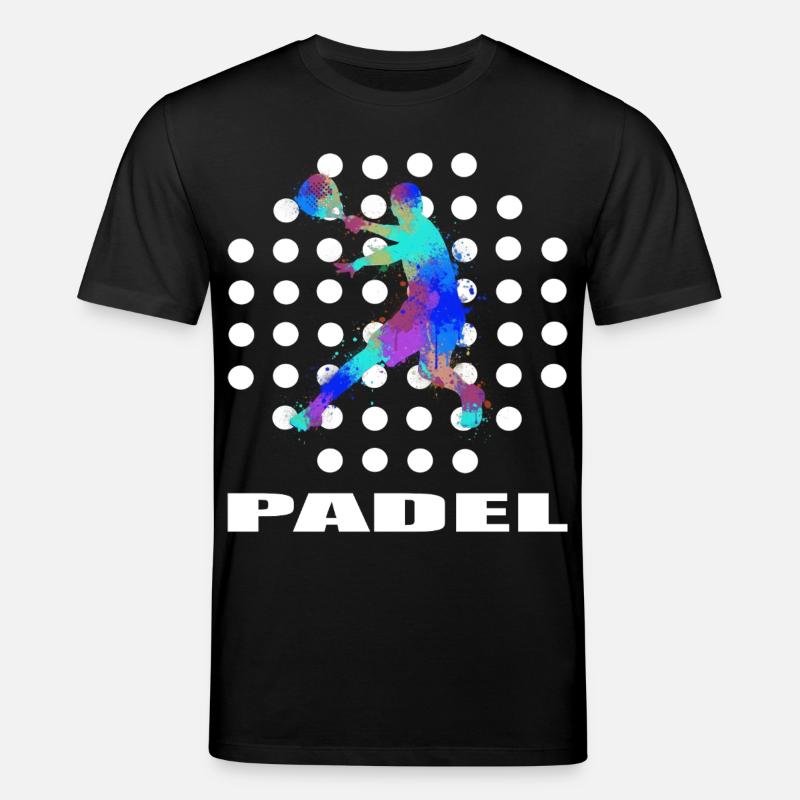 Padel - Stanley/Stella Unisex Bio-T-Shirt CREATOR  - Schwarz