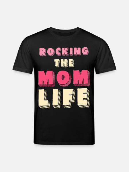 Chemise Vie de Mère - T-shirt bio CREATOR Stanley/Stella Unisexe - noir
