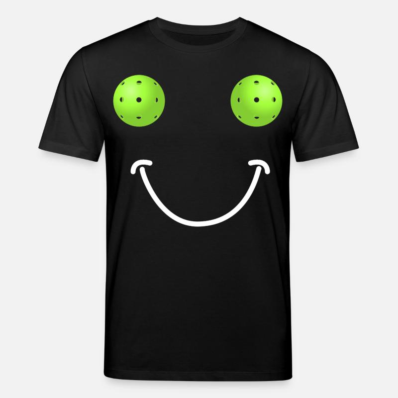 Visage Heureux Pickleball - T-shirt bio CREATOR Stanley/Stella Unisexe - noir
