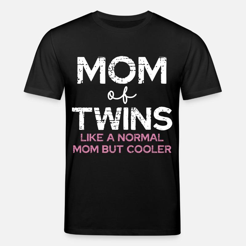 Maman de jumeaux – Diction cool - T-shirt bio CREATOR Stanley/Stella Unisexe - noir