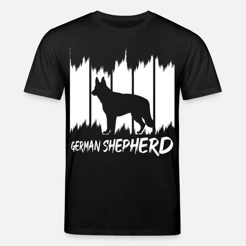 German Shepherd - Stanley/Stella Unisex Bio-T-Shirt CREATOR  - Schwarz
