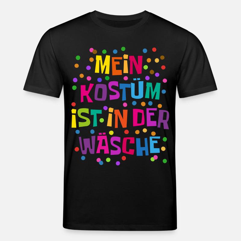 Shrovetide - Carnaval - Remplacement de costume - Expression - T-shirt bio CREATOR Stanley/Stella Unisexe - noir