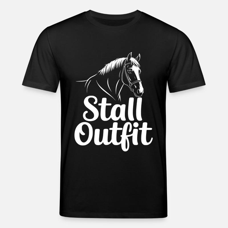 Cavalier d’écurie - T-shirt bio CREATOR Stanley/Stella Unisexe - noir