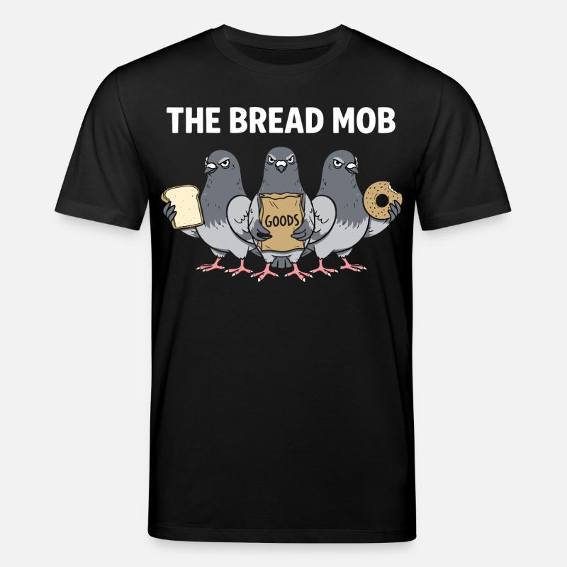 Tauben Mafia Vögel - Stanley/Stella Unisex Bio-T-Shirt CREATOR  - Schwarz
