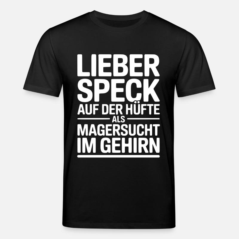 Cher bacon sur la hanche - T-shirt bio CREATOR Stanley/Stella Unisexe - noir