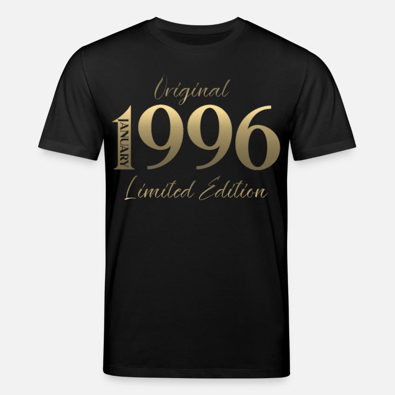 30e anniversaire Original janvier 1996 - T-shirt bio CREATOR Stanley/Stella Unisexe - noir