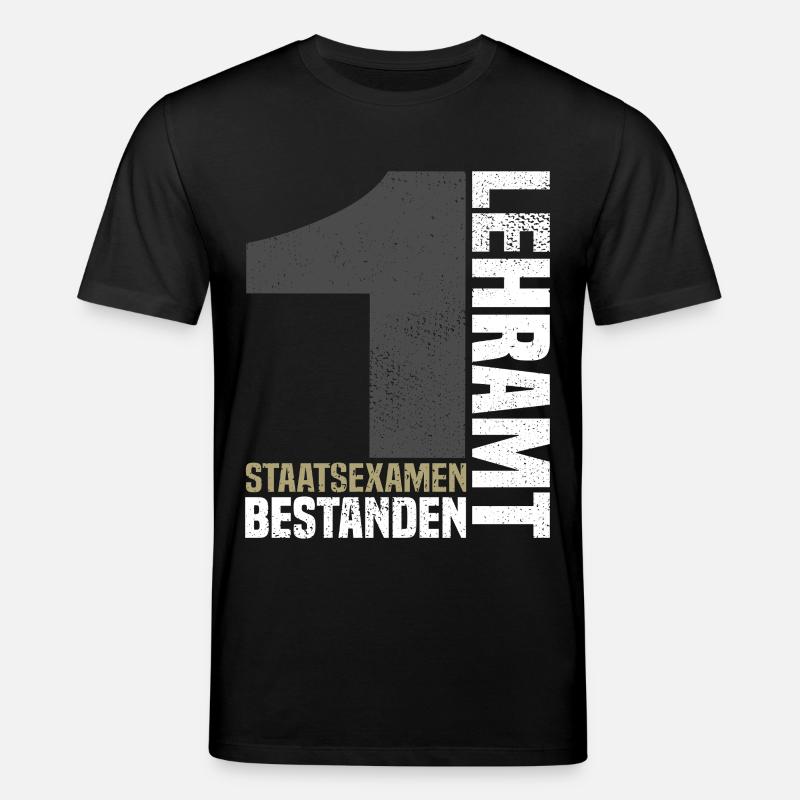 1st State Examination in Teaching - Stanley/Stella CREATOR Unisex Organic T-Shirt - black
