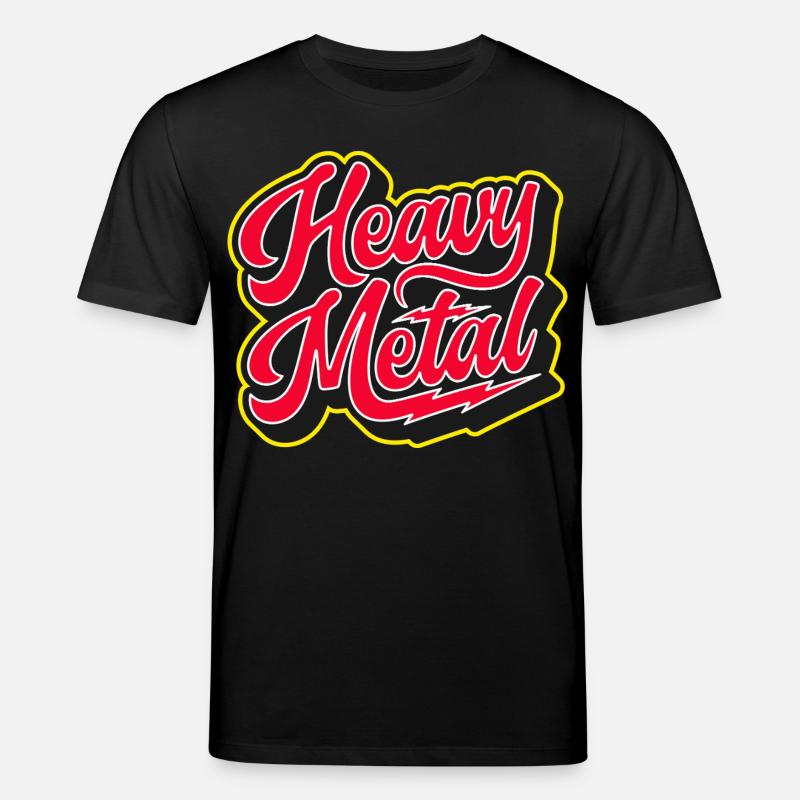 Heavy Metal Bold 3D Script - T-shirt bio CREATOR Stanley/Stella Unisexe - noir