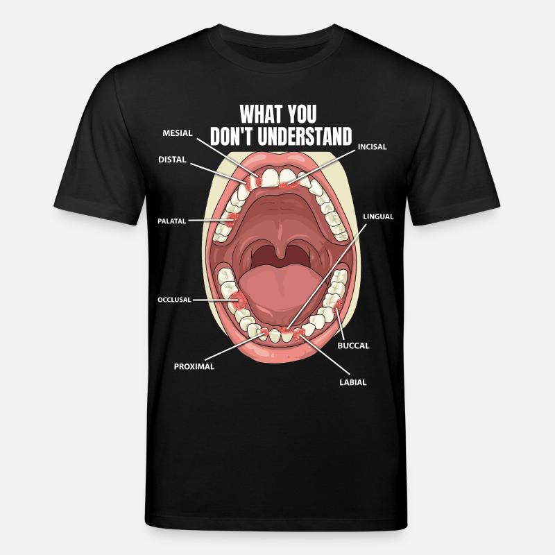 Surfaces dentaires Assistant dentaire Dentiste - T-shirt bio CREATOR Stanley/Stella Unisexe - noir