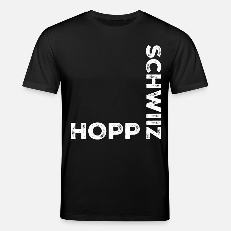 Hopp Schwiiz - Stanley/Stella Unisex Bio-T-Shirt CREATOR - Schwarz