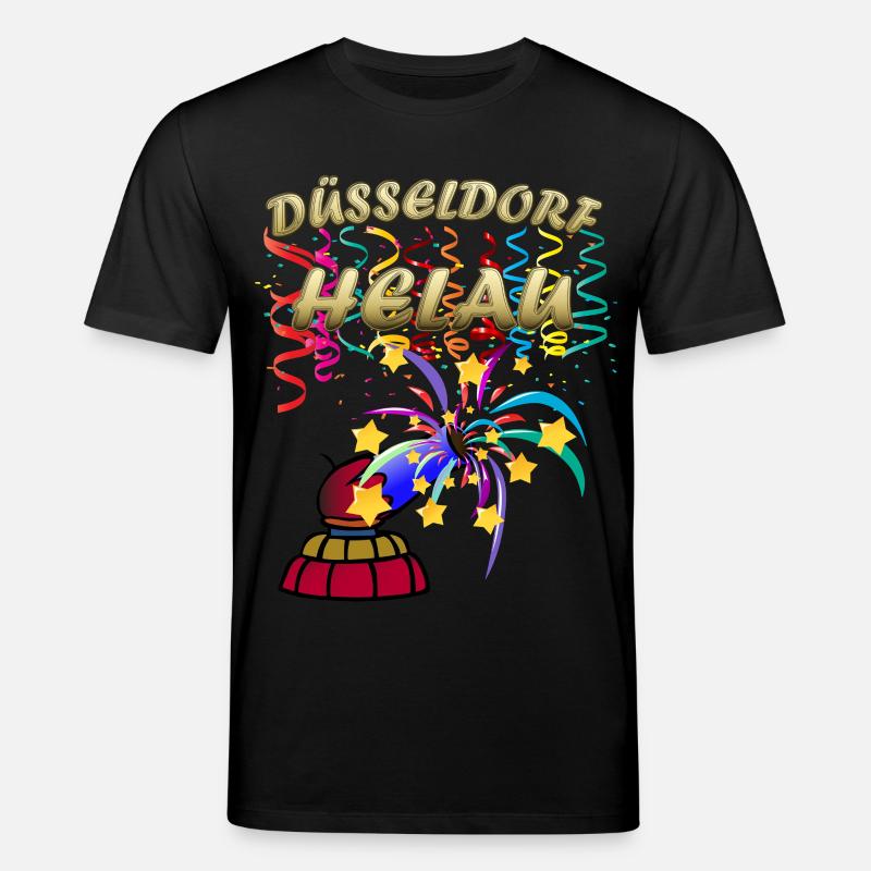 Düsseldorf Helau Karneval - Stanley/Stella Unisex Bio-T-Shirt CREATOR  - Schwarz