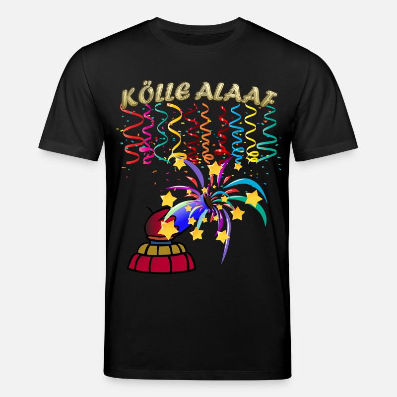 Feux d’artifice Alaaf de Cologne - T-shirt bio CREATOR Stanley/Stella Unisexe - noir