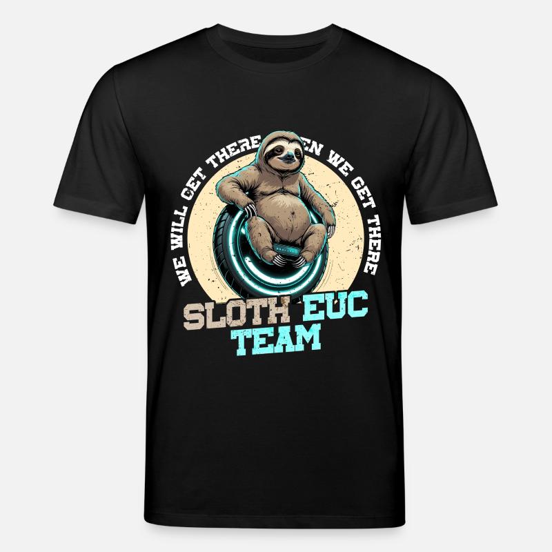 Monowheel Monocyclist - Stanley/Stella Unisex Bio-T-Shirt CREATOR  - Schwarz