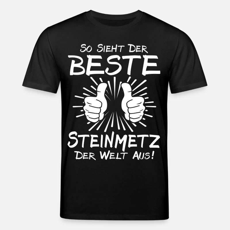 Bester Steinmetz - Stanley/Stella Unisex Bio-T-Shirt CREATOR  - Schwarz