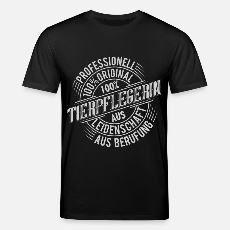 Tierpflegerin - Stanley/Stella Unisex Bio-T-Shirt CREATOR  - Schwarz