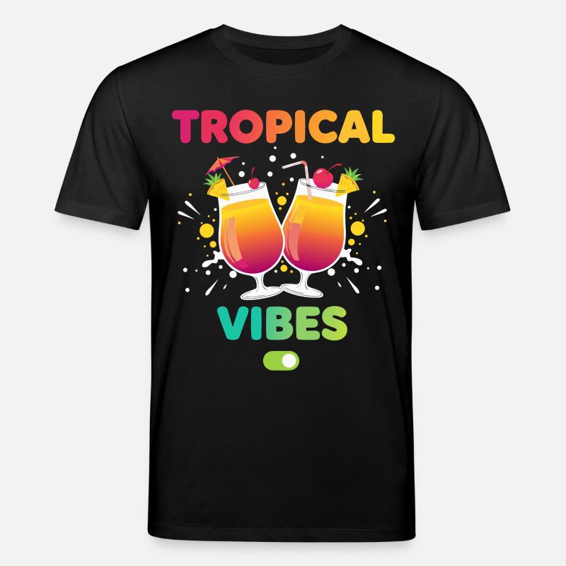 Mode vacances Tropical Vibes - T-shirt bio CREATOR Stanley/Stella Unisexe - noir