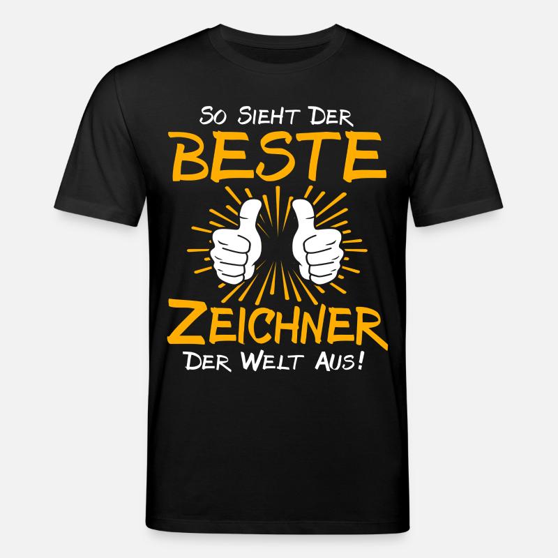 Idée de cadeau pour dessinateur - T-shirt bio CREATOR Stanley/Stella Unisexe - noir