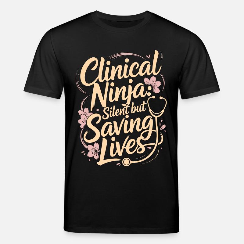 Infirmier praticien clinique Ninja Médecin - T-shirt bio CREATOR Stanley/Stella Unisexe - noir