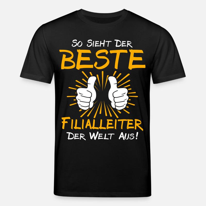 Filialleiter Geschenkidee - Stanley/Stella Unisex Bio-T-Shirt CREATOR  - Schwarz