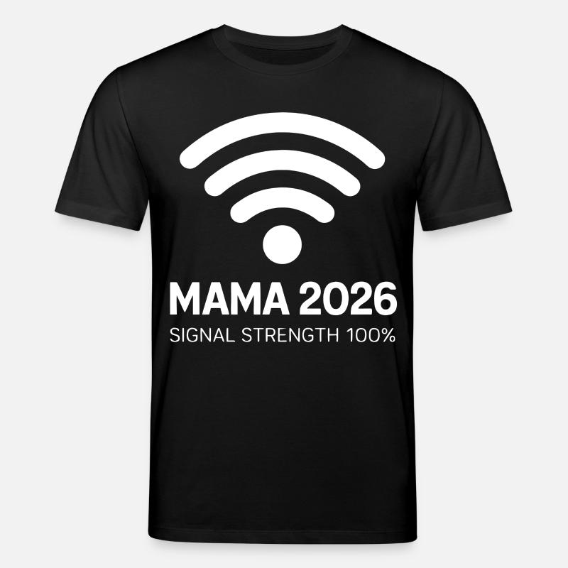 Mama 2026 100% - Stanley/Stella Unisex Bio-T-Shirt CREATOR  - Schwarz