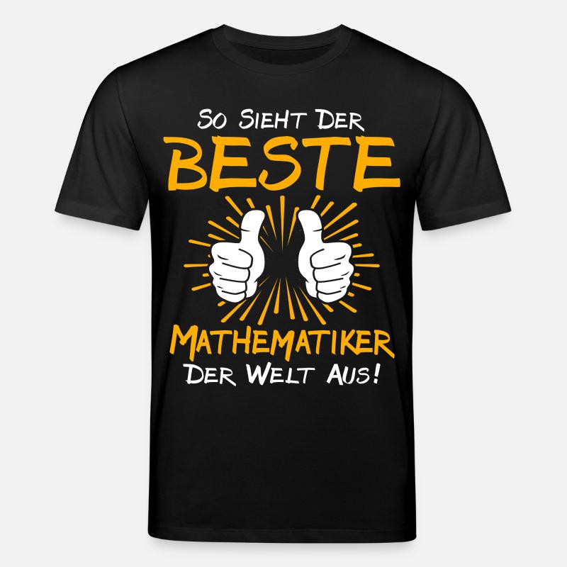 Idée de cadeau pour mathématiciens - T-shirt bio CREATOR Stanley/Stella Unisexe - noir