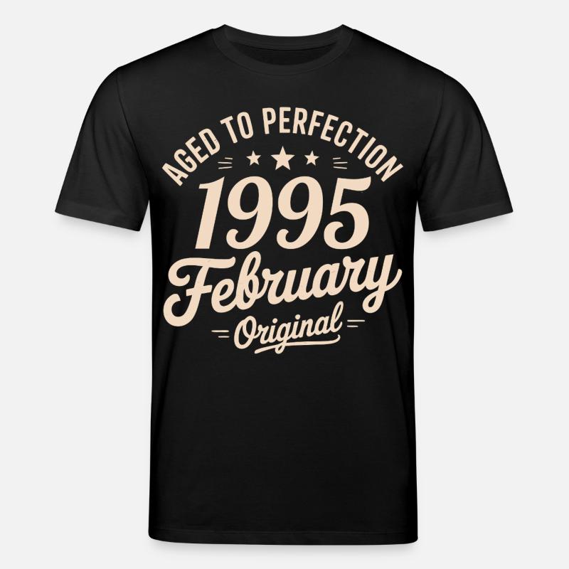 Février 1995 – Februar 1995 - Stanley/Stella Unisex Bio-T-Shirt CREATOR  - Schwarz