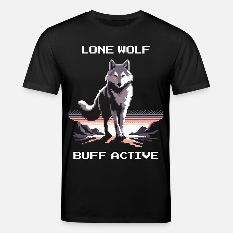 Lone Wolf active | Wolf Power - Stanley/Stella CREATOR Unisex Organic T-Shirt - black