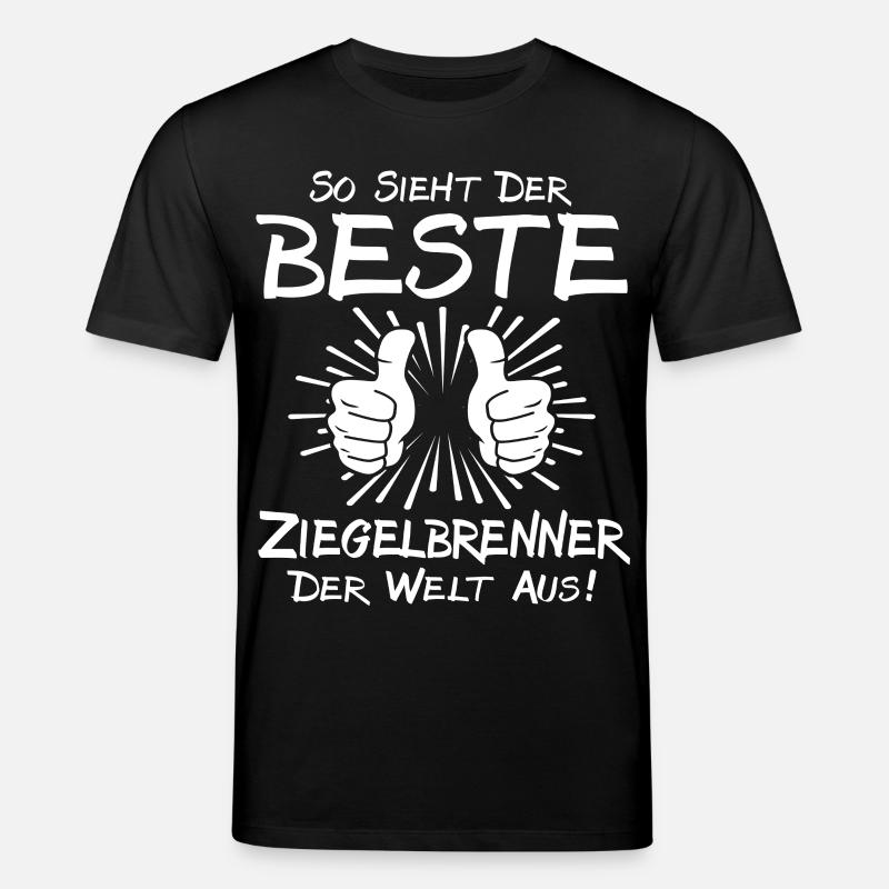 Bester Ziegelbrenner - Stanley/Stella Unisex Bio-T-Shirt CREATOR  - Schwarz
