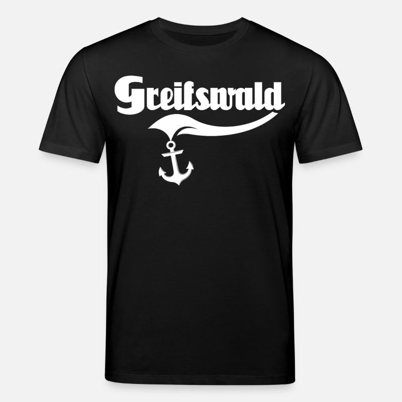 Greifswald Sprüche - Stanley/Stella Unisex Bio-T-Shirt CREATOR - Schwarz