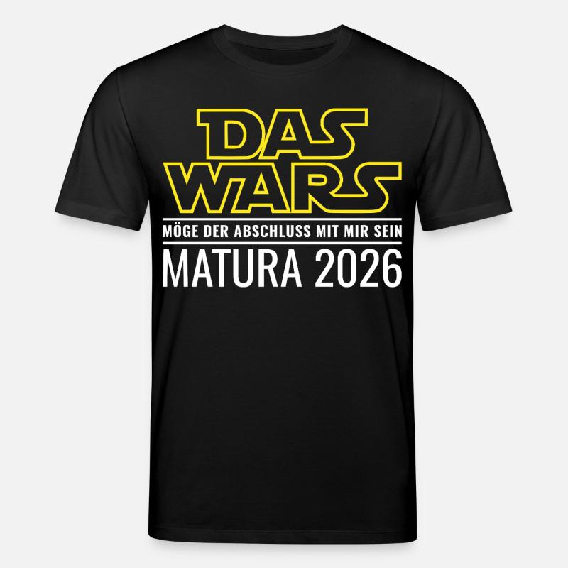 Matura 2026 Das wars - Stanley/Stella Unisex Bio-T-Shirt CREATOR  - Schwarz