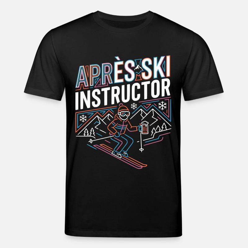 APRrès Ski Instructor - Stanley/Stella CREATOR Unisex Organic T-Shirt - black