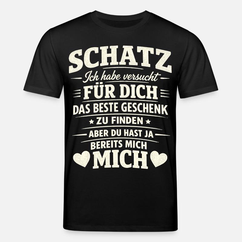 Ironie Paar Sarkastisch Geschenk - Stanley/Stella Unisex Bio-T-Shirt CREATOR  - Schwarz