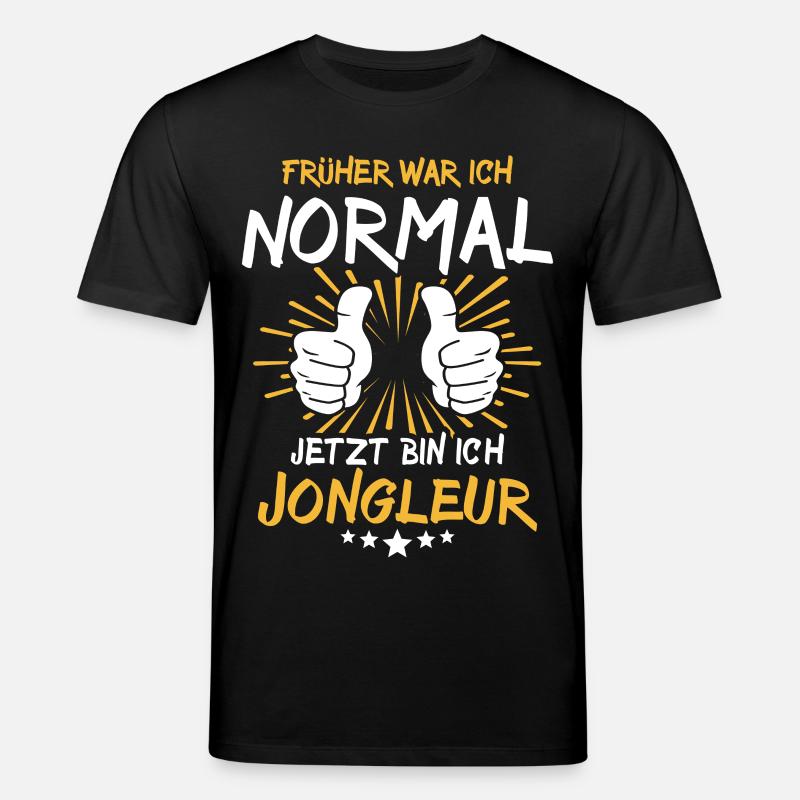 Jongleur Spruch - Stanley/Stella Unisex Bio-T-Shirt CREATOR  - Schwarz