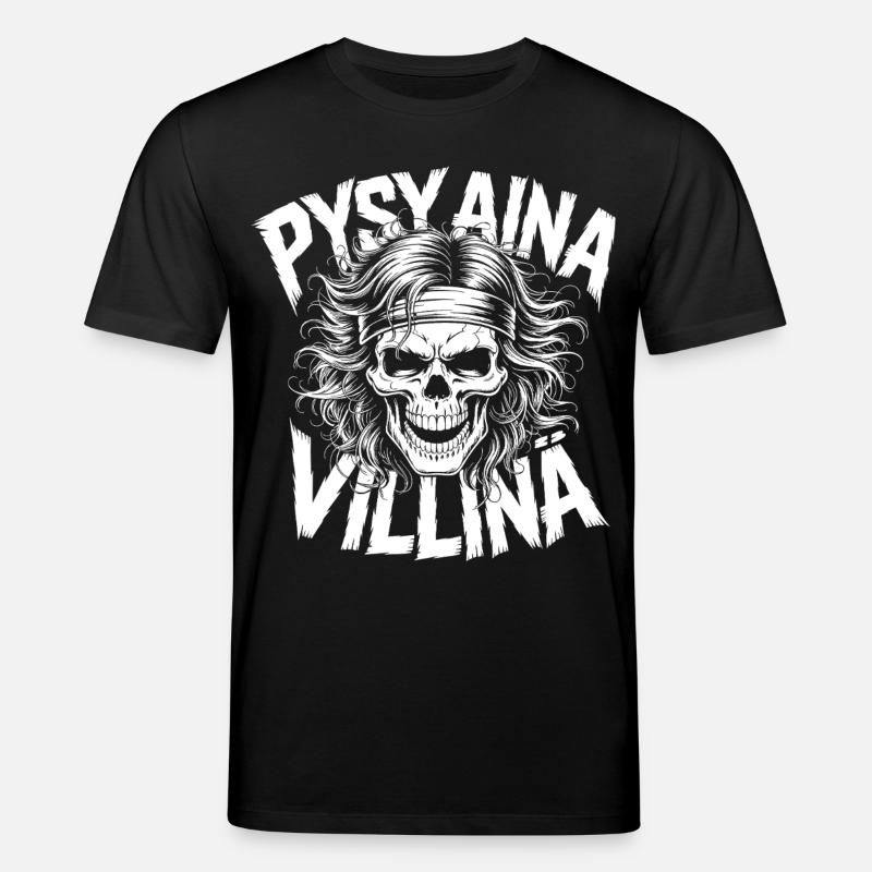 Conception du crâne sauvage - T-shirt bio CREATOR Stanley/Stella Unisexe - noir