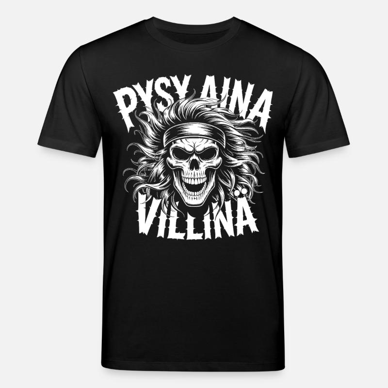 Conception du crâne sauvage - T-shirt bio CREATOR Stanley/Stella Unisexe - noir