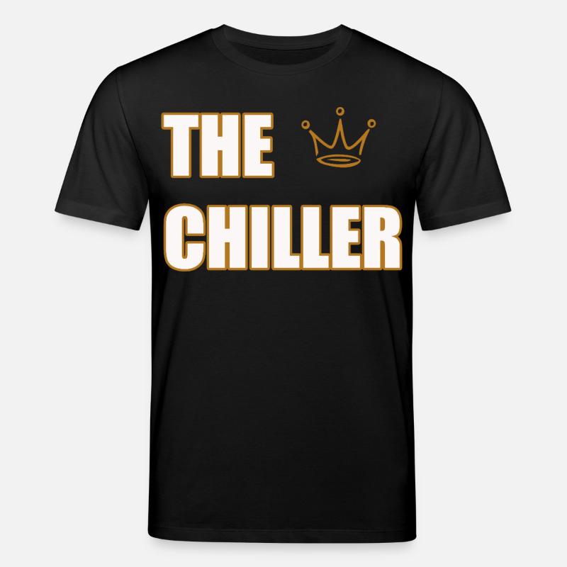 THE CHILLER – Cool & Minimal Statement Design - Stanley/Stella Unisex Bio-T-Shirt CREATOR  - Schwarz