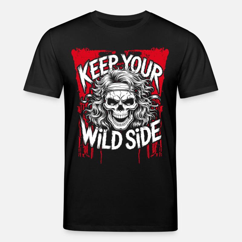 Garde ton côté sauvage - T-shirt bio CREATOR Stanley/Stella Unisexe - noir
