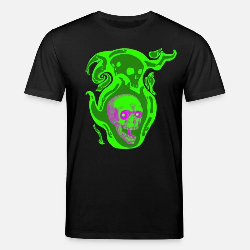 Nebelschädel - Stanley/Stella Unisex Bio-T-Shirt CREATOR  - Schwarz