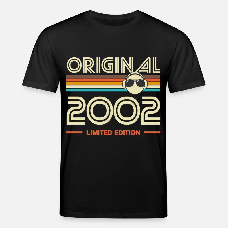 Originale limitierte Edition von 2002 - Stanley/Stella Unisex Bio-T-Shirt CREATOR  - Schwarz
