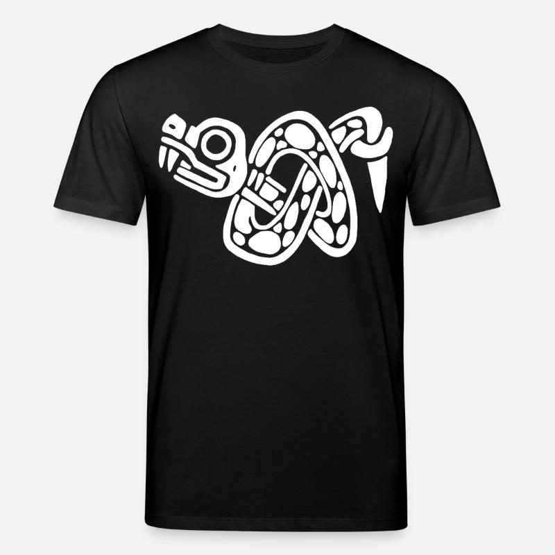 Noeud de serpent blanc - T-shirt bio CREATOR Stanley/Stella Unisexe - noir