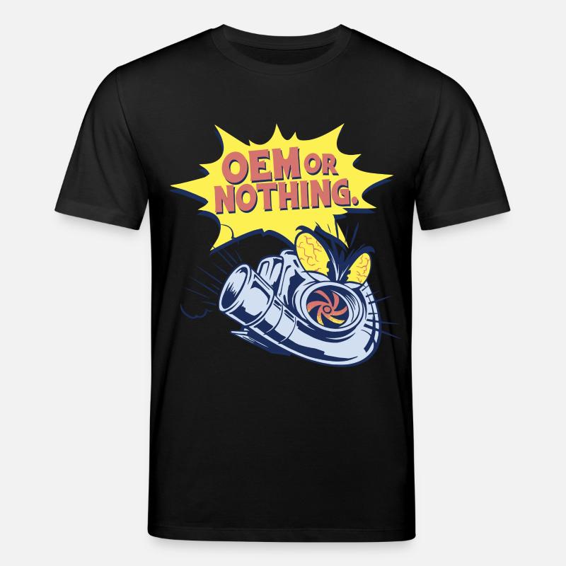 Auto Restauration OEM Or Nothing - Stanley/Stella Unisex Bio-T-Shirt CREATOR  - Schwarz