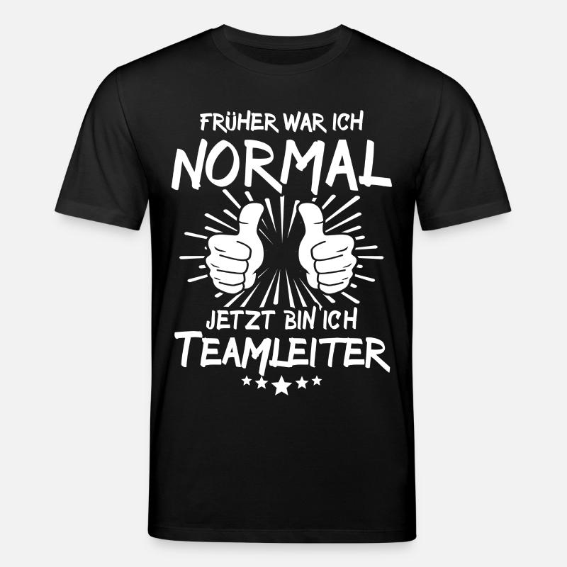 Teamleiter - Stanley/Stella Unisex Bio-T-Shirt CREATOR  - Schwarz