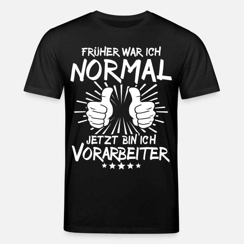 Vorarbeiter - Stanley/Stella Unisex Bio-T-Shirt CREATOR  - Schwarz
