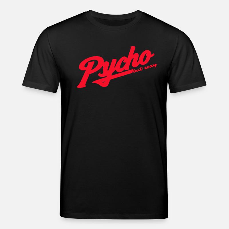 Psycho Retro Script Logo - Stanley/Stella Unisex Bio-T-Shirt CREATOR  - Schwarz