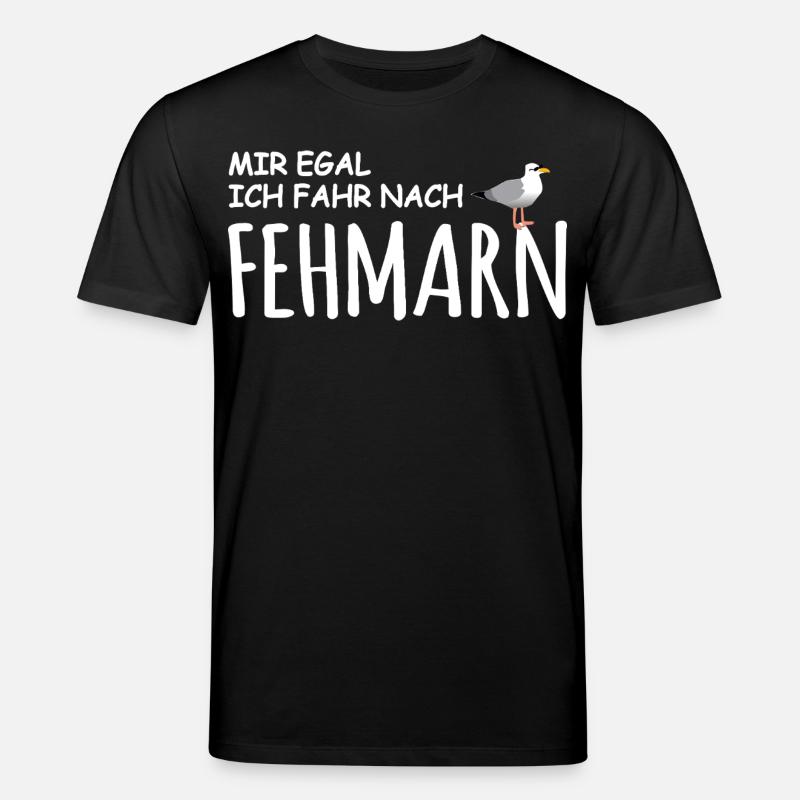 Fehmarn Liebe - Stanley/Stella Unisex Bio-T-Shirt CREATOR  - Schwarz